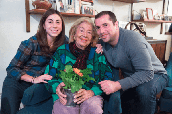 Samaritans spending time with older adults through DOROT